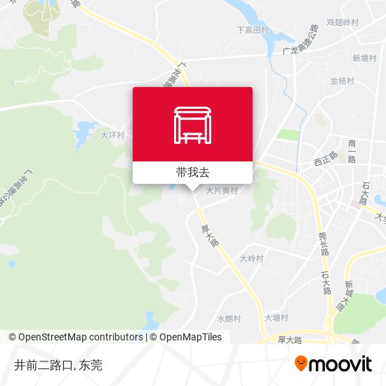 井前二路口地图