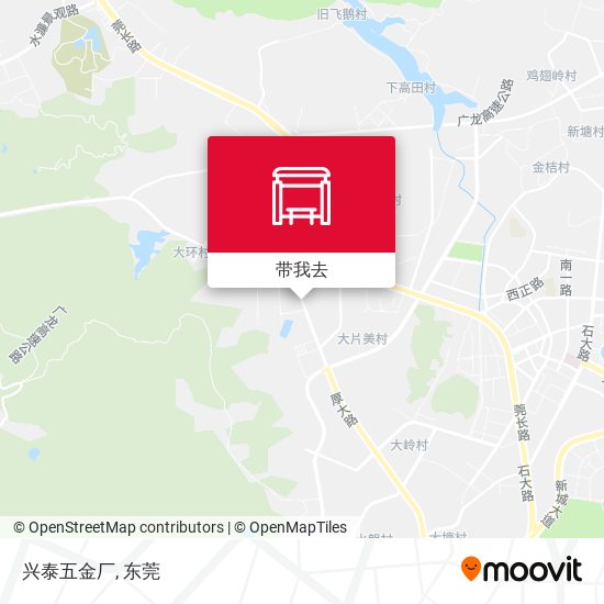 兴泰五金厂地图