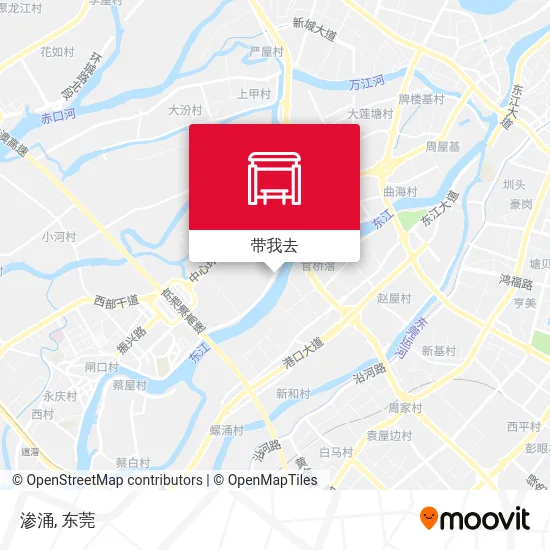 渗涌地图