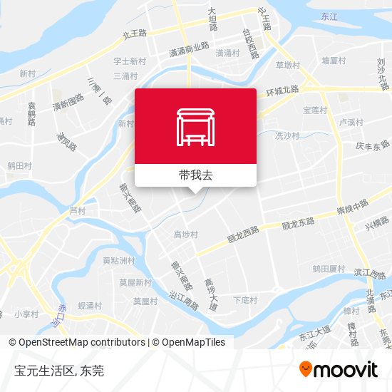宝元生活区地图