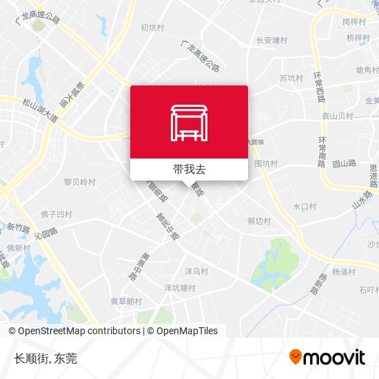 长顺街地图