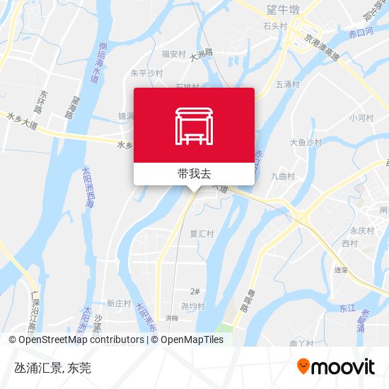 氹涌汇景地图