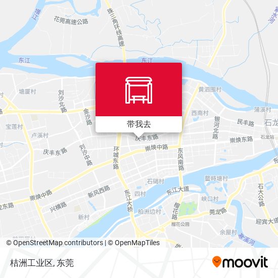 桔洲工业区地图