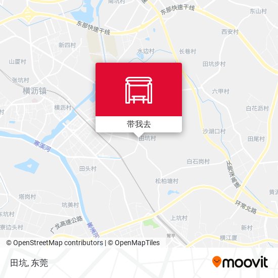 田坑地图