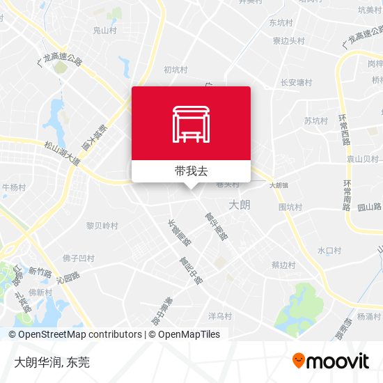 大朗华润地图