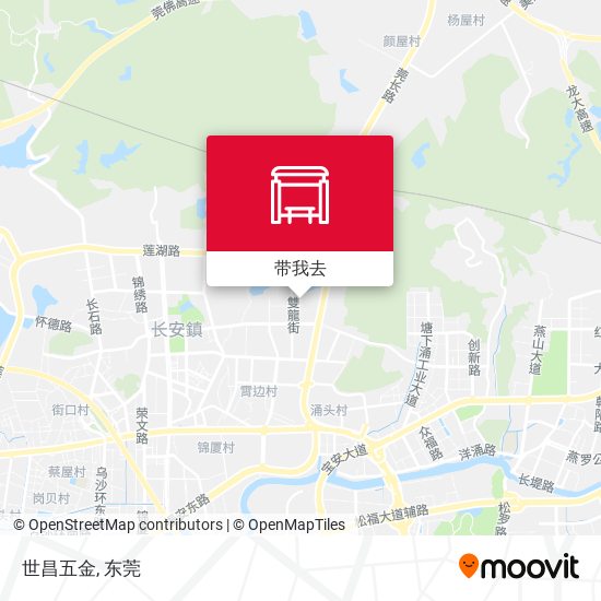 世昌五金地图