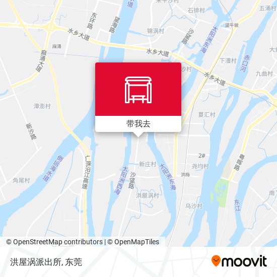 洪屋涡派出所地图