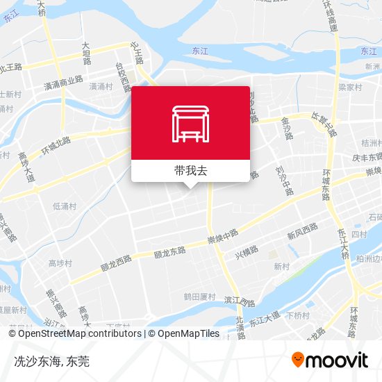 冼沙东海地图
