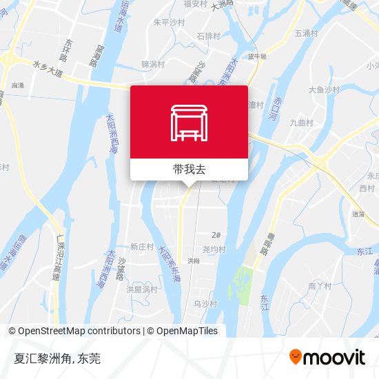 夏汇黎洲角地图