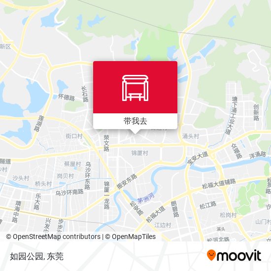 如园公园地图