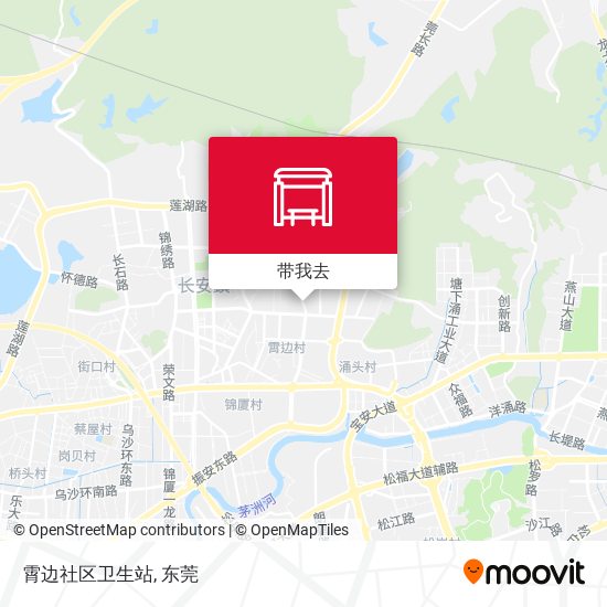 霄边社区卫生站地图