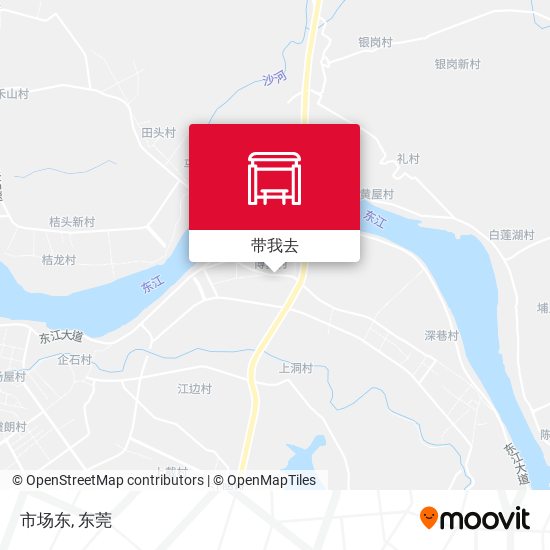 市场东地图