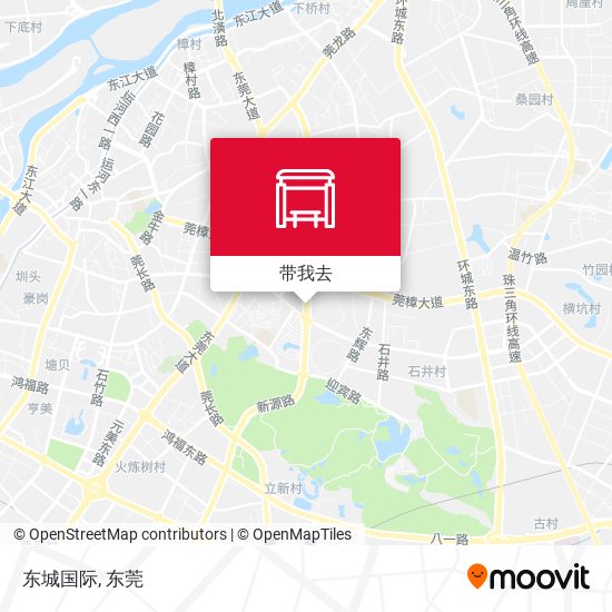 东城国际地图