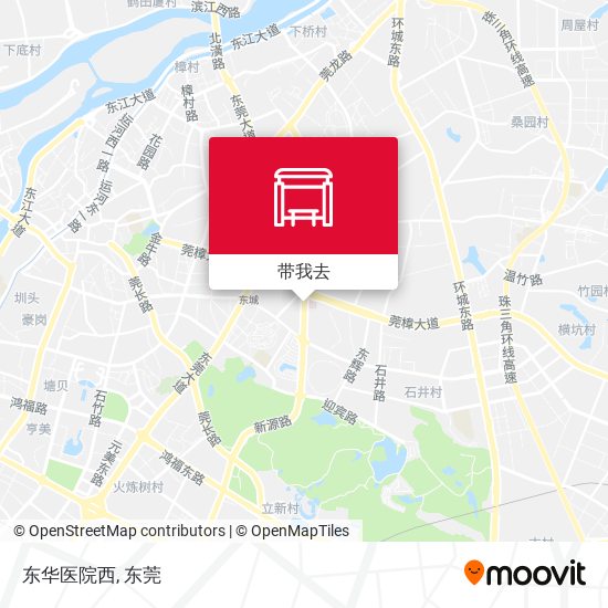 东华医院西地图