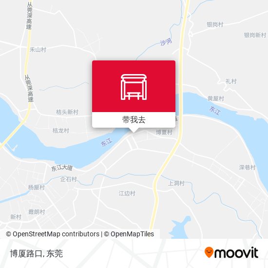 博厦路口地图
