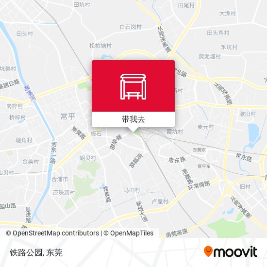 铁路公园地图