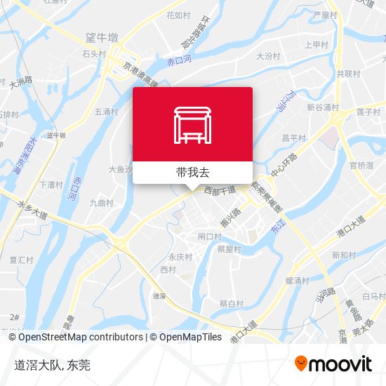 道滘大队地图