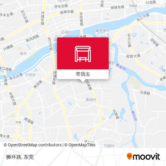 狮环路地图