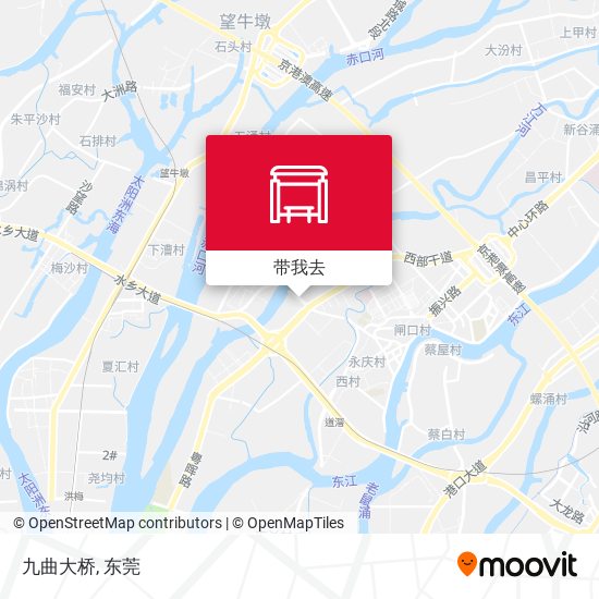 九曲大桥地图