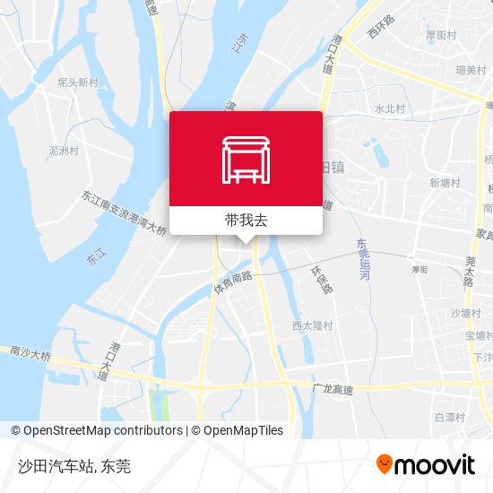 沙田汽车站地图