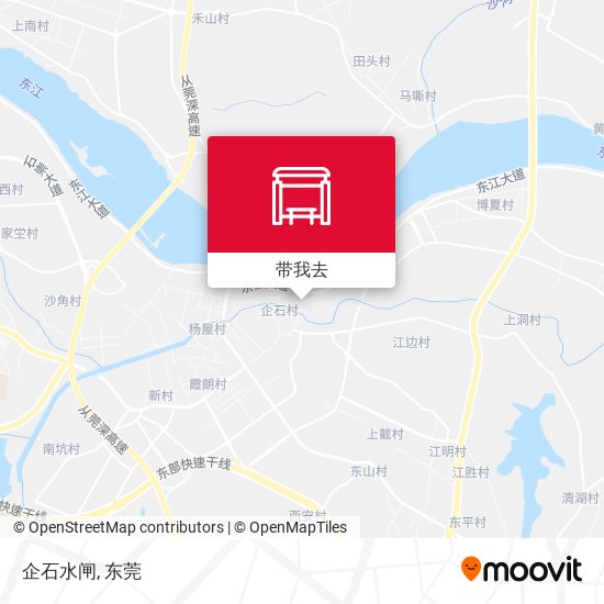 企石水闸地图