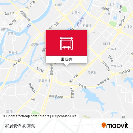 家居装饰城地图