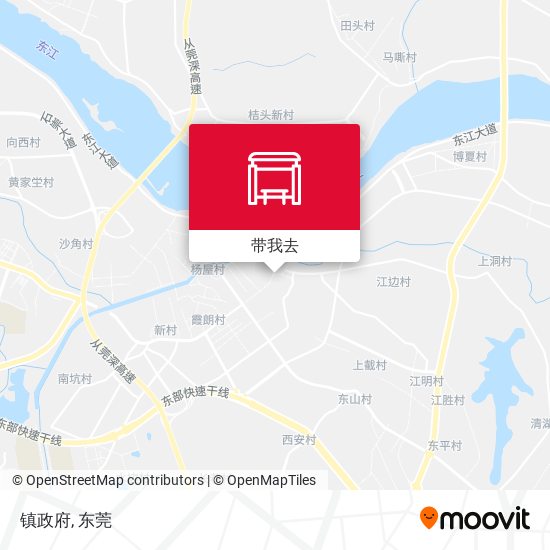 镇政府地图