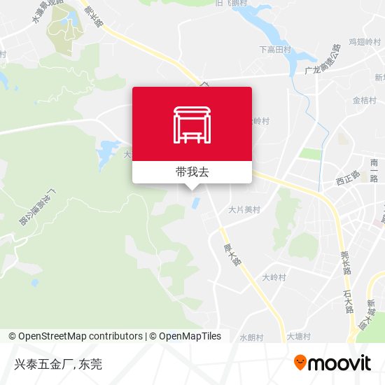 兴泰五金厂地图