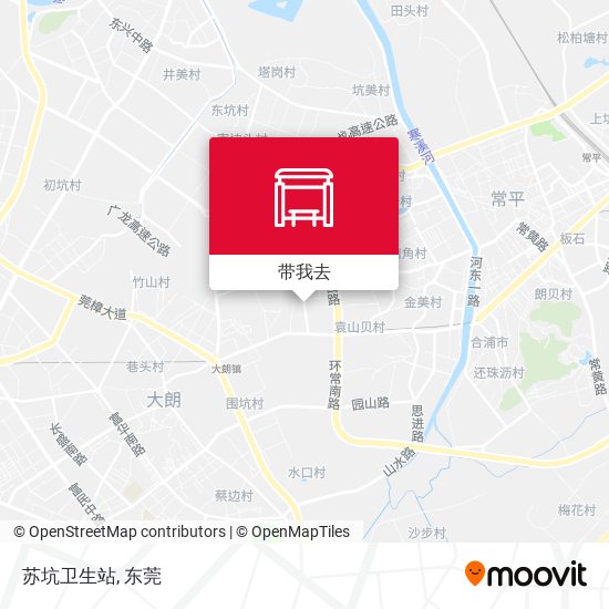 苏坑卫生站地图