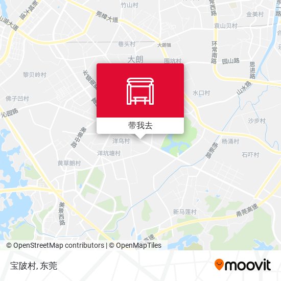 宝陂村地图