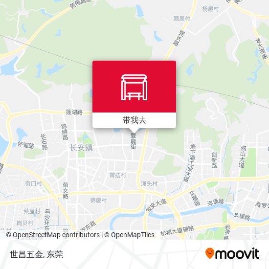 世昌五金地图