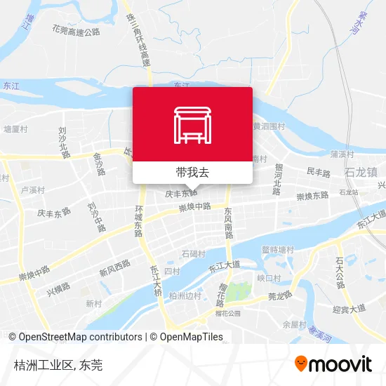 桔洲工业区地图