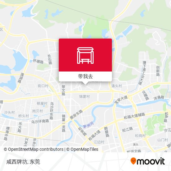 咸西牌坊地图