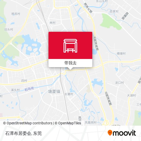 石潭布居委会地图