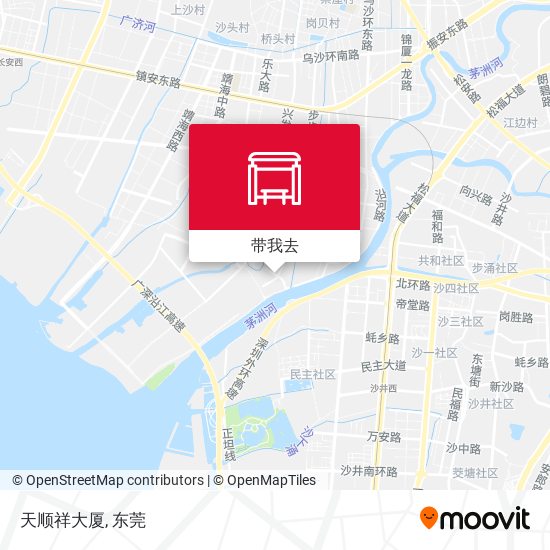 天顺祥大厦地图