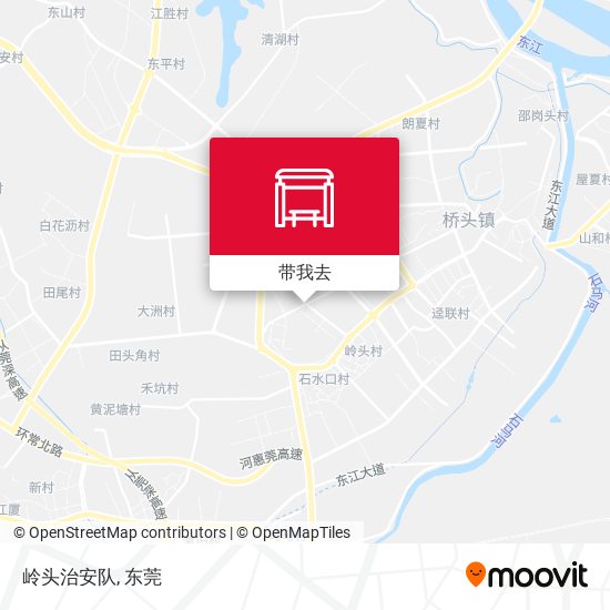 岭头治安队地图