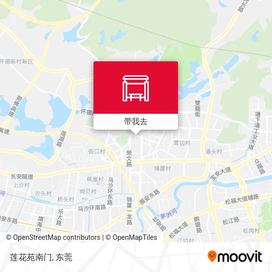 莲花苑南门地图