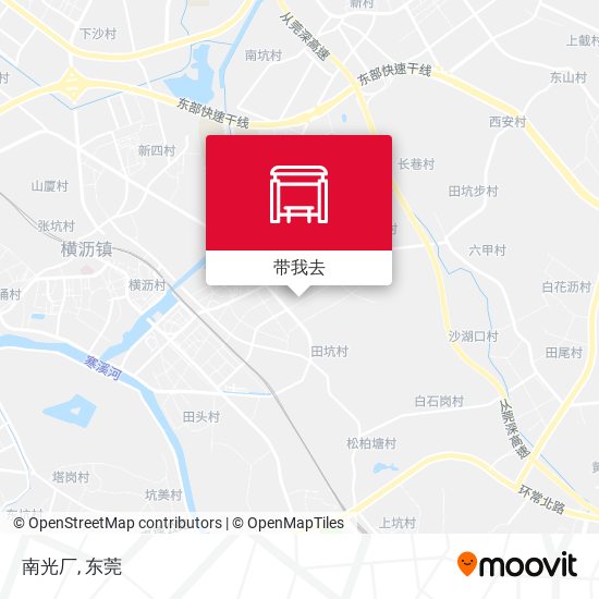 南光厂地图