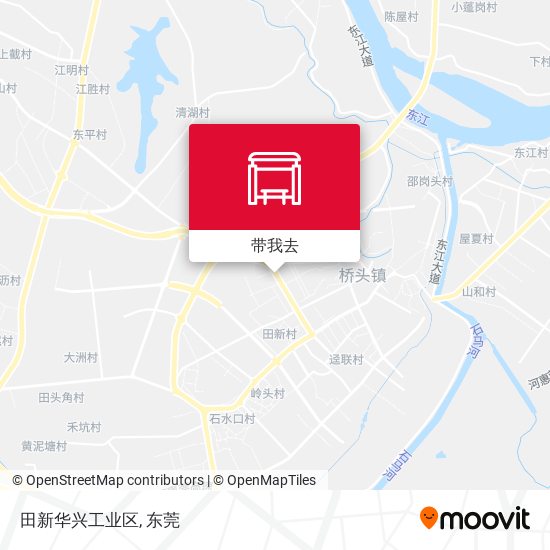 田新华兴工业区地图