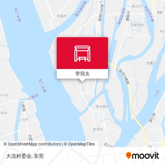 大流村委会地图