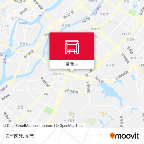 康华医院地图