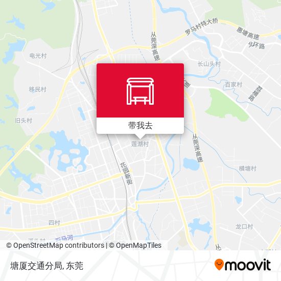 塘厦交通分局地图