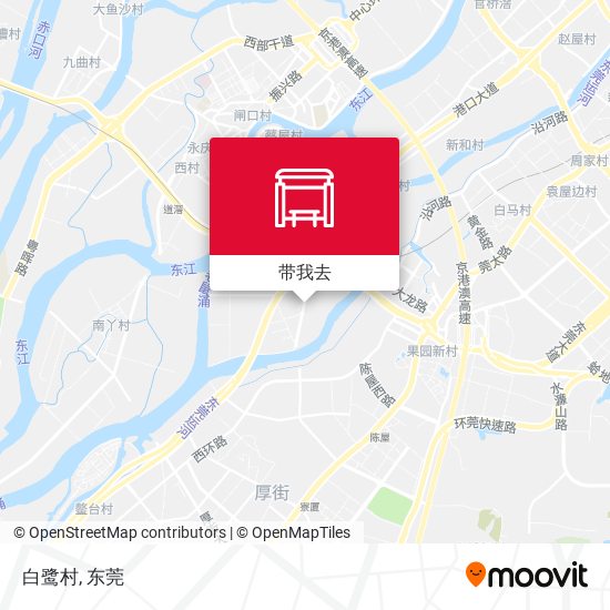 白鹭村地图