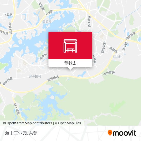 象山工业园地图