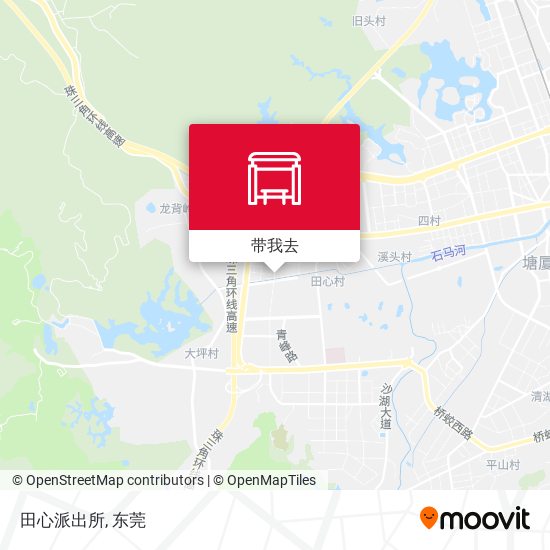 田心派出所地图