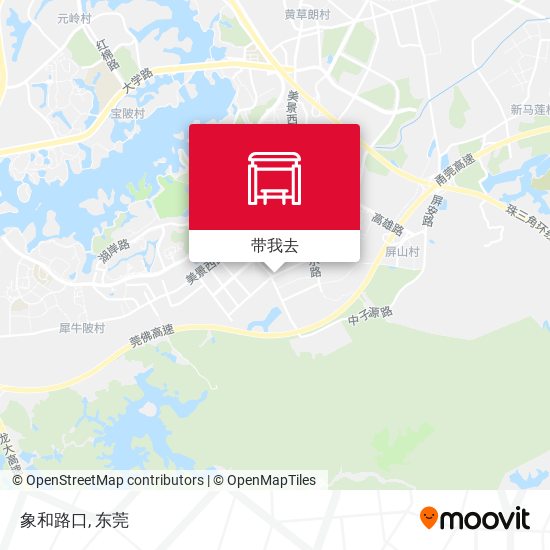 象和路口地图