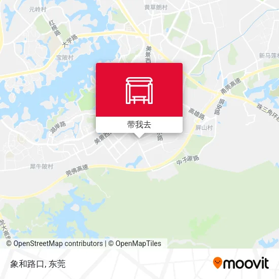 象和路口地图