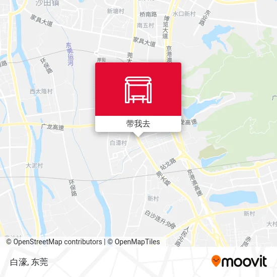 白濠地图