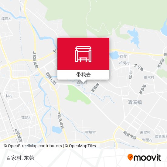 百家村地图