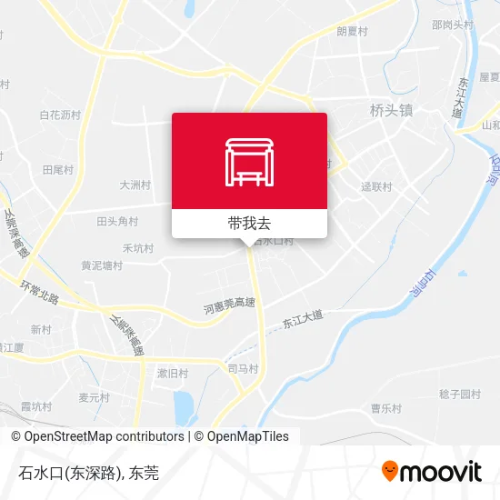 石水口(东深路)地图